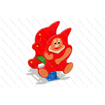 Качалка на пружине Гномик