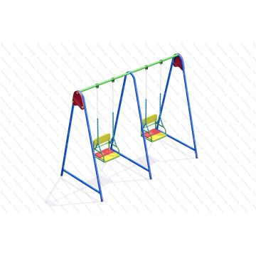 Качели Двойные ⌀32 Стандарт на цепях