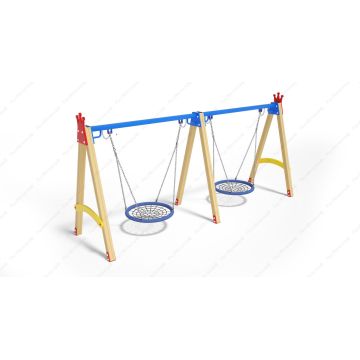 Качели Двойные Кб Гнездо Эконом