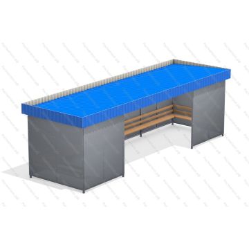 Автобусная остановка  Прайм 8м