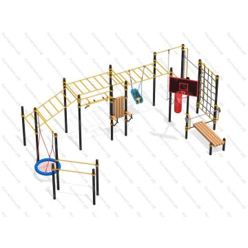 Спортивный комплекс для занятия воркаутом Мега 2