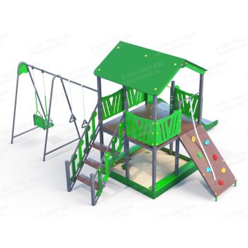 ДИК Форт Боярд с качелями