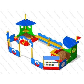 ДИК Песочный дворик Пароход