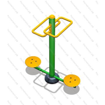 Тренажер уличный усиленный Диск двухместный