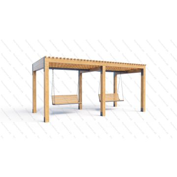 Навес Пергола с качелями Орион