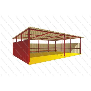 Теневой навес №1 24 м2