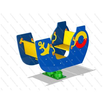 Качалка на пружине Кораблик