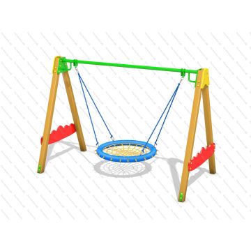 Качели Одинарные Кб Гнездо Микс