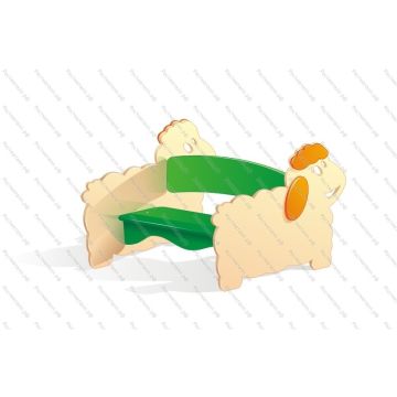 Скамейка детская Барашек