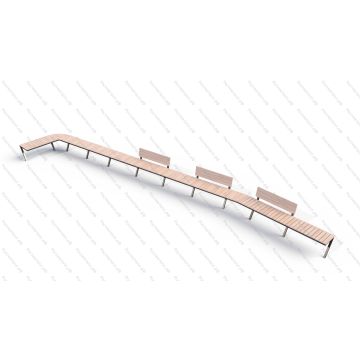 Скамья парковая тип 16