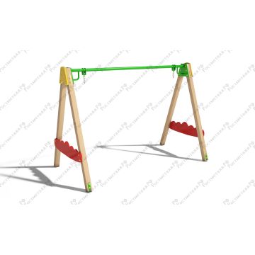 Качели основа брус металл тип 1 Одинарные