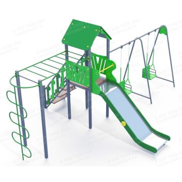 ДИК Австрия 04 с 2-мя качелями и рукоходом