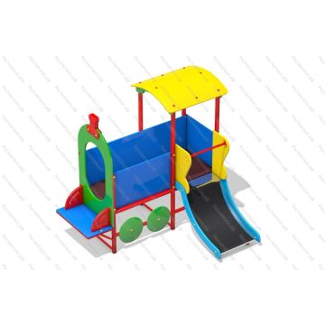 Горка - скат Паровозик