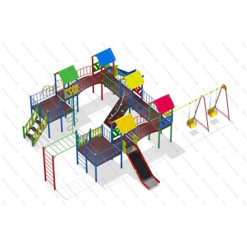 ДИК Форт Пост 02 с 2-мя качелями