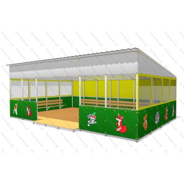 Теневой навес №5   48м2