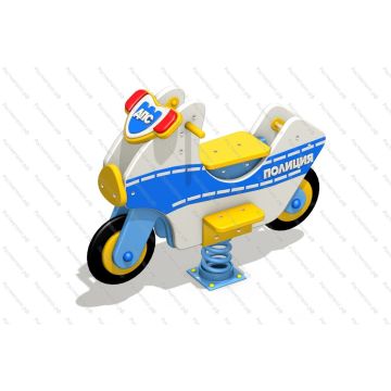 Качалка на пружине Мотоцикл ДПС