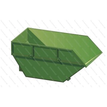 Бункер контейнер для мусора объемом 7 м3