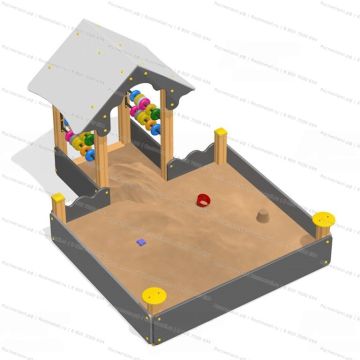 Песочница Премиум металл и КБ