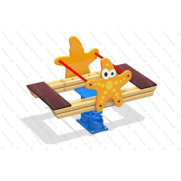 Качалка на пружине Звездочка