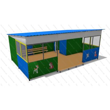 Теневой навес №7    40 м2