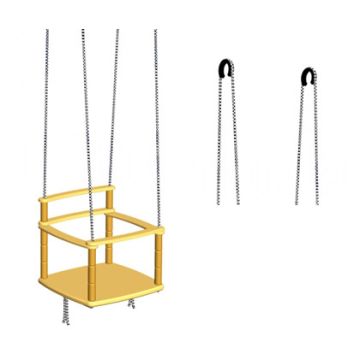 Качели сиденье Деревянный подвес