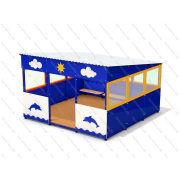 Теневой навес игровой Дельфин 30 м2