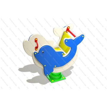 Качалка на пружине Дельфин