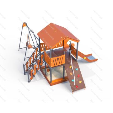 ДИК Форт Боярд с качелями