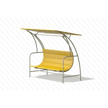 Садовые качели - диван с навесом