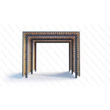 Пергола Мечта с поликарбонатом