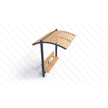 Пергола со скамейкой Весна