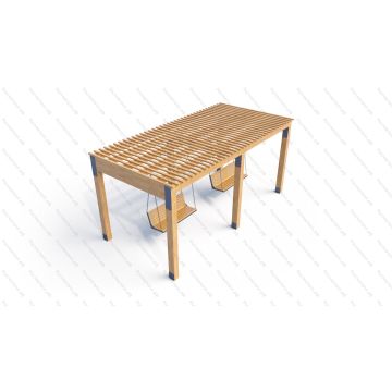 Навес Пергола с качелями Орион