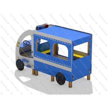 Домик для детей Автобус ДПС