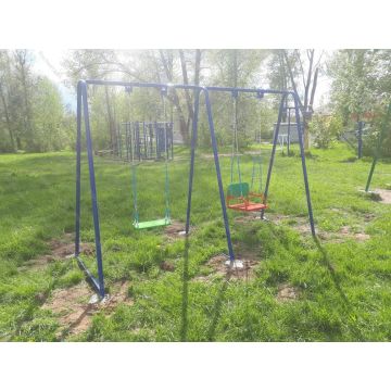 Качели Двойные ⌀32 Микс на цепях