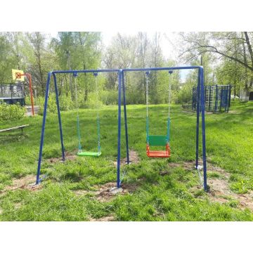 Качели Двойные ⌀32 Микс на цепях