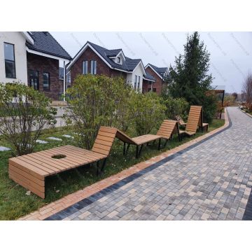 Скамья парковая Кардиограмма