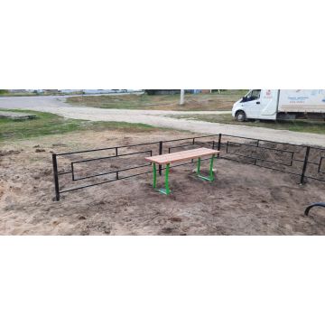 Скамейка уличная Стандарт без спинки