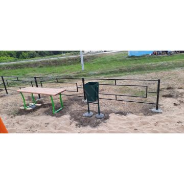 Скамейка уличная Стандарт без спинки