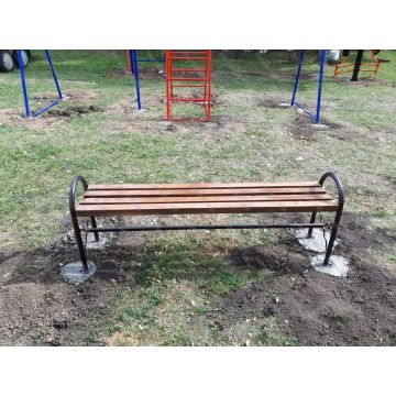 Скамейка парковая Рассвет без спинки