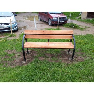 Скамейка - Диван со спинкой