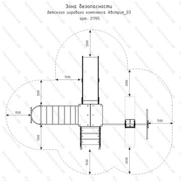ДИК Австрия 03 с качелями и рукоходом