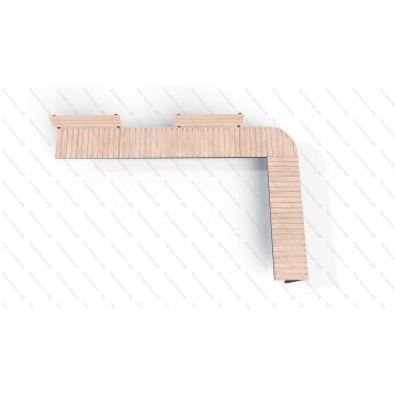 Скамья парковая тип 13