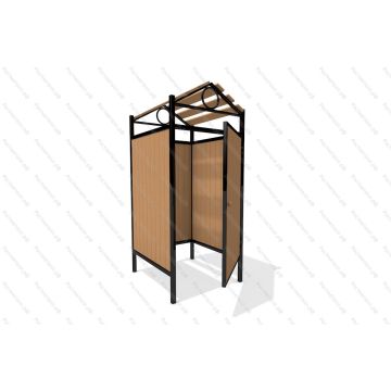 Одноместная пляжная раздевалка Комфорт