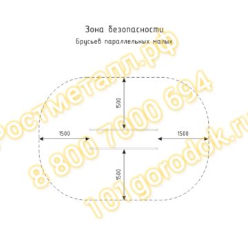 Брусья параллельные малые