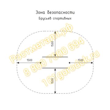 Брусья спортивные
