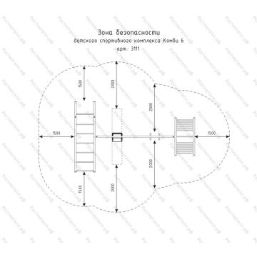 Детский спортивный комплекс Комби 6