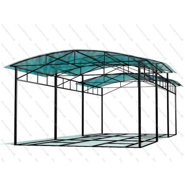 Теневой навес для уличных тренажеров 02