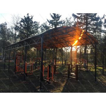 Теневой навес для уличных тренажеров 03