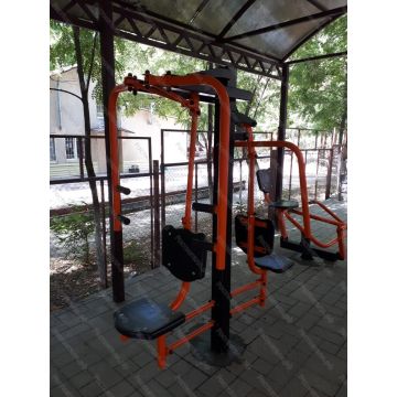 Тренажер уличный Баттерфляй-Жим от груди КВ