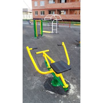 Уличный тренажер усиленный Гребная тяга